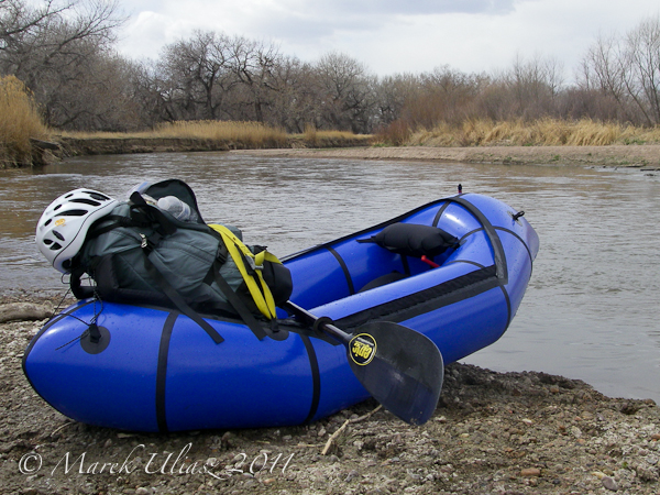 alpacka yukon packraft and inline skates