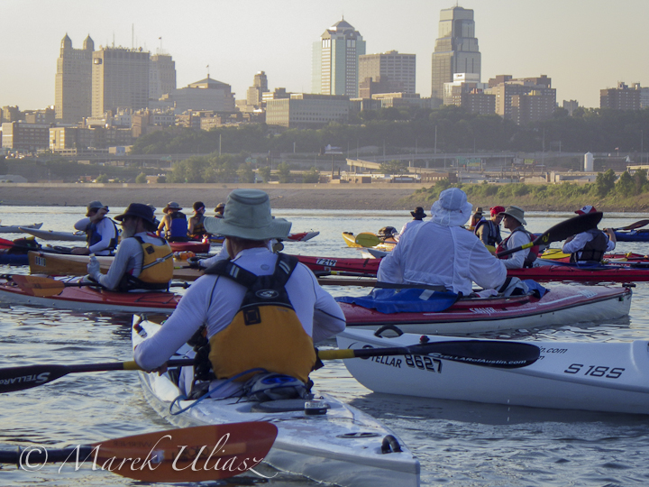 start of 2013 Missouri River 340 Race