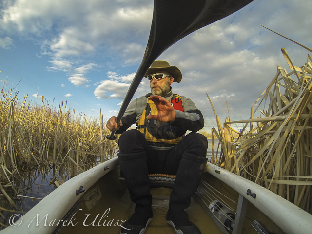 paddling Sea Wind canoe