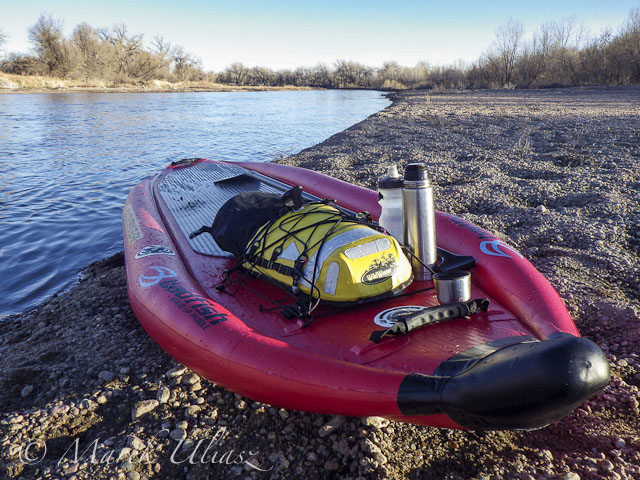 Badfish SUP on South Platte River at Kersey